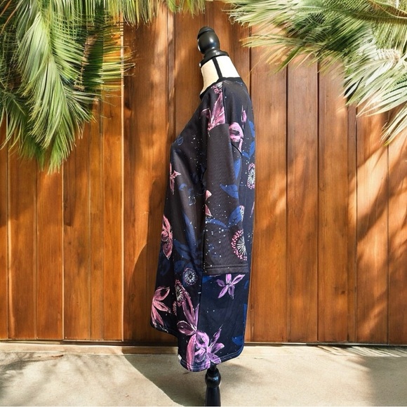 PUMA Women’s Archive Floral Logo Print Mini Shirt Dress - XS - Picture 3 of 15